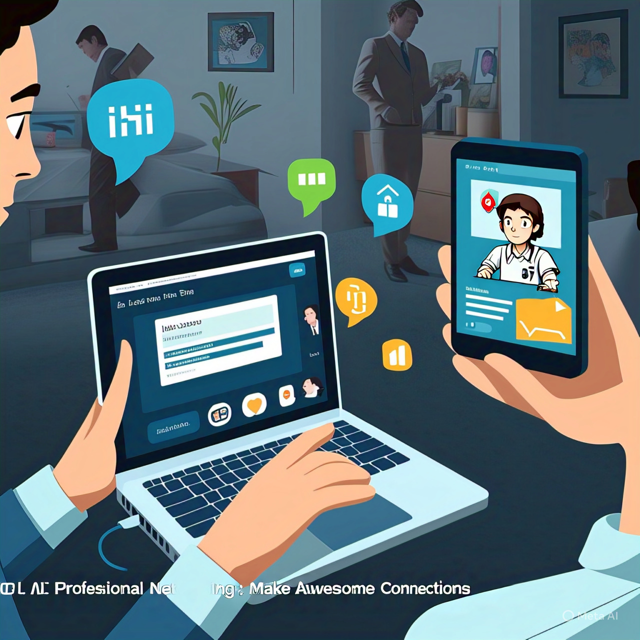 AI professional networking