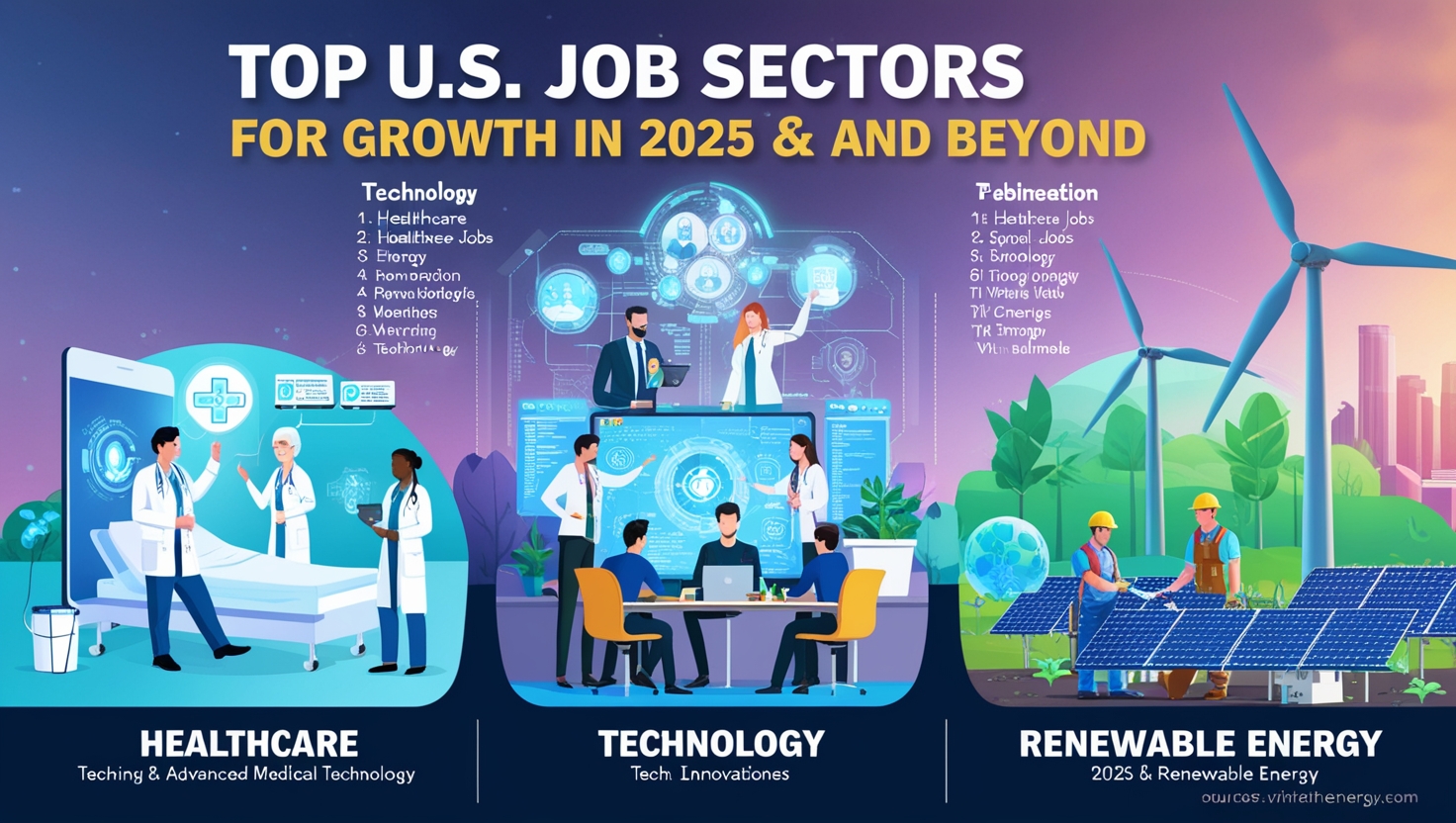 Top Job Sectors 2025