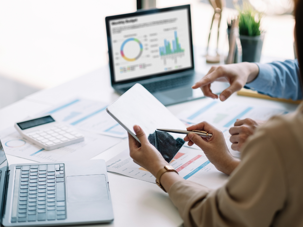 Sample submission tracker sheet in Excel or Google Sheets
